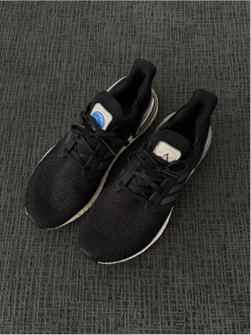 Adidas UltraBoost 20 x NASA Core US Men's Size 8 Black White 2020 FX7979